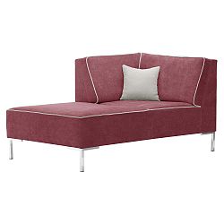 Růžová rohová lenoška Corinne Cobson Home Blackbird, levý roh