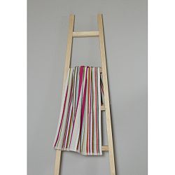 Růžový pruhovaný bavlněný ručník My Home Plus Spa, 50 x 90 cm