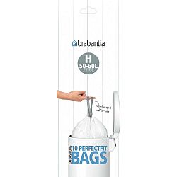 Sada 10 odpadkových pytlů do koše Brabantia PerfectFit, 40-50 l