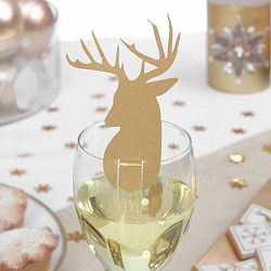 Sada 10 ozdob na skleničku Neviti Winter Wonderland