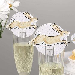 Sada 10 papírových dekorací na skleničky Neviti Guess How Much