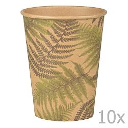 Sada 10 velkých jednorázových kelímků Esschert Design Farma
