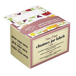 Sada 100 štítků na označení zavařenin Kitchen Craft Home Made Chutney
