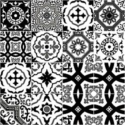 Sada 16 dekorativních samolepek na stěnu Ambiance Modern, 15 x 15 cm