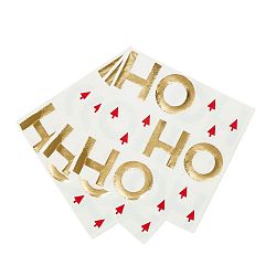 Sada 16 papírových ubrousků Talking tables Boho Llama, 33 x 33 cm