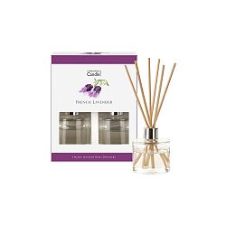 Sada 2 aroma difuzérů s vůní levandule Copenhagen Candles French, 40 ml