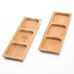 Sada 2 bambusových servírovacích misek Bambum Almeria, 18 cm