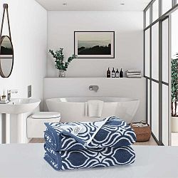 Sada 2 bavlněných osušek Descanso Rassano Duro, 70 x 140 cm