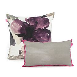 Sada 2 bavlněných povlaků na polštář Happy Friday Sunset Garden