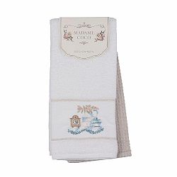 Sada 2 bavlněných ručníků Madame Coco Poshy, 40 x 60 cm