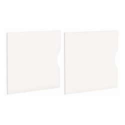 Sada 2 bílých dvířek do regálu Støraa Kiera, 33 x 33 cm