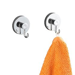 Sada 2 háčků bez nutnosti vrtání Wenko Vacuum-Loc, až 33 kg