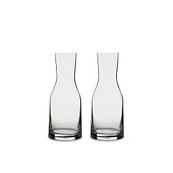 Sada 2 karaf vodu z křišťálového skla Bitz Fluidum, 300 ml