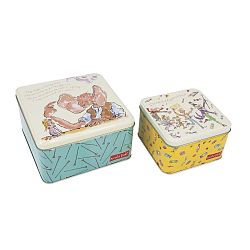 Sada 2 kovových krabiček Roald Dahl by Portico Designs