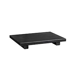 Sada 2 ks nočních stolků z borovicového dřeva v černé barvě Karup Design Dock Sidetable Black