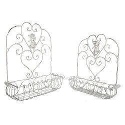 Sada 2 nástěnných držáků na květináče Antic Line Lante