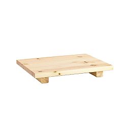 Sada 2 nočních stolků z borovicového dřeva v přírodní barvě Karup Design Dock Natural
