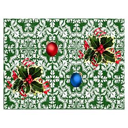 Sada 2 obdélníkových prostírání Crido Consulting Festive Mosaic, 40 x 30 cm