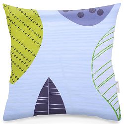 Sada 2 oboustranných povlaků na polštář DecoKing Greenleaf, 40 x 40 cm