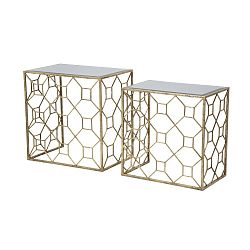 Sada 2 odkládacích stolků Mauro Ferretti Diamond Couple