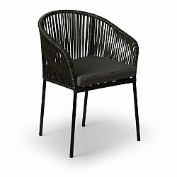 Sada 2 šedohnědých zahradních židlí Bonami Selection Trapani