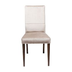 Sada 2 stříbřitě šedých jídelních židlí s nožičkami z bukového dřeva Kare Design Mara