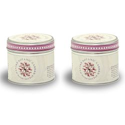 Sada 2 svíček v plechovce s vůni zimolezu Bahoma London Fragranced, 35 hodin hoření