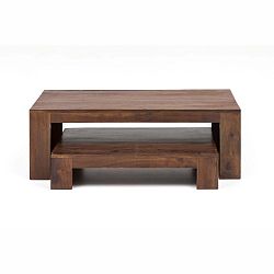 Sada 2 televizních stolků z akáciového dřeva WOOX LIVING Jasper