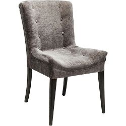 Sada 2 tmavě šedých jídelních židlí Kare Design Stay