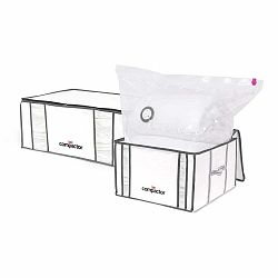 Sada 2 vakuových úložných boxů na oblečení Compactor Life 3D Vacuum Bag