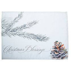 Sada 2 vánočních prostírání Apolena Honey, 33 x 45 cm