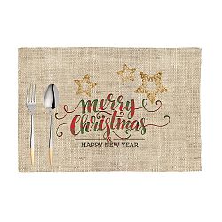 Sada 2 vánočních prostírání Apolena Honey XMas, 33 x 45 cm