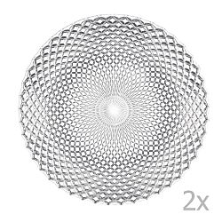 Sada 2 velkých talířů z křišťálového skla Nachtmann Dancing Stars - Rumba, ⌀ 32 cm