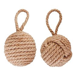 Sada 2 zarážek do dveří Esschert Design Klubíčko na provázku