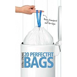 Sada 20 odpadkových pytlů do koše Brabantia PerfectFit, 20 l