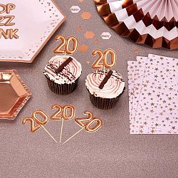 Sada 20 párátek s papírovým číslem 20 Neviti Glitz & Glamour