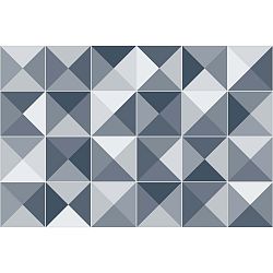 Sada 24 dekorativních samolepek na stěnu Ambiance Azulejos Shades, 20 x 20 cm