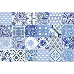 Sada 24 dekorativních samolepek na stěnu Ambiance Oceana, 15 x 15 cm