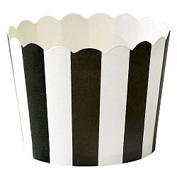 Sada 24 papírových pečicích košíčků Miss Étoile Stripe