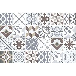 Sada 24 samolepek Ambiance Mosaic Portugal, 80 x 120 cm