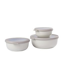 Sada 3 bílých svačinových boxů Rosti Mepal Cirqula