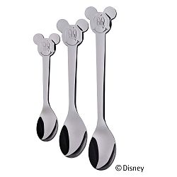 Sada 3 dětských lžiček z nerezové oceli Cromargan® Mickey Mouse
