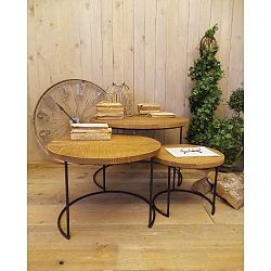 Sada 3 konferenčních stolků Orchidea Milano Industrial Mood