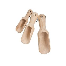 Sada 3 kuchyňských odměrek z bukového dřeva T&G Woodware
