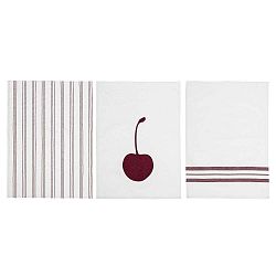 Sada 3 kuchyňských utěrek Bloomingville Cherry, 70 x 50 cm