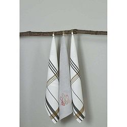 Sada 3 kuchyňských utěrek My Home Plus Fork, 50 x 70 cm