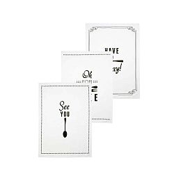 Sada 3 kuchyňských utěrek Premier Housewares Pun And Games