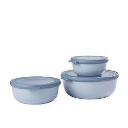 Sada 3 modrých svačinových boxů Rosti Mepal Cirqula