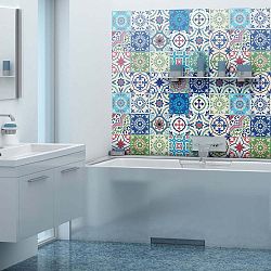 Sada 30 samolepek Ambiance Azulejos Salsa, 50 x 60 cm