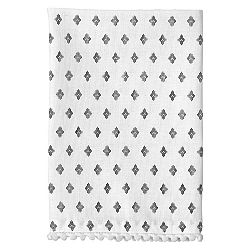 Sada 4 bavlněných ubrousků Ladelle Mia Navy Pom Pom, 45 x 45 cm